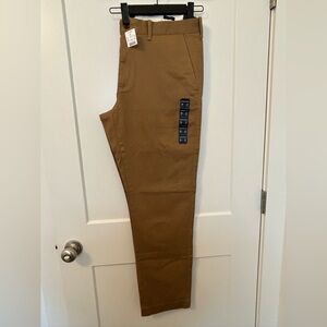 J. Crew Factory Men's Copper Color Chinos 36 X 32. NWT GREAT MENS SLACKS.